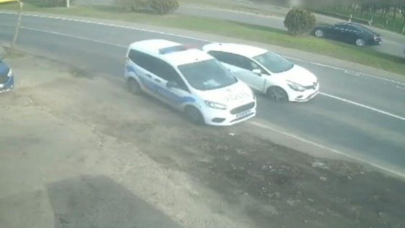 Tekirdağ'da polis, 'dur' ihtarına uymayan aracı kovalarken kaza yaptı 