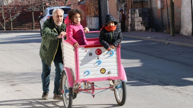 Eskişehir'de eşini kaybeden baba, çocukları için çalışmıyor