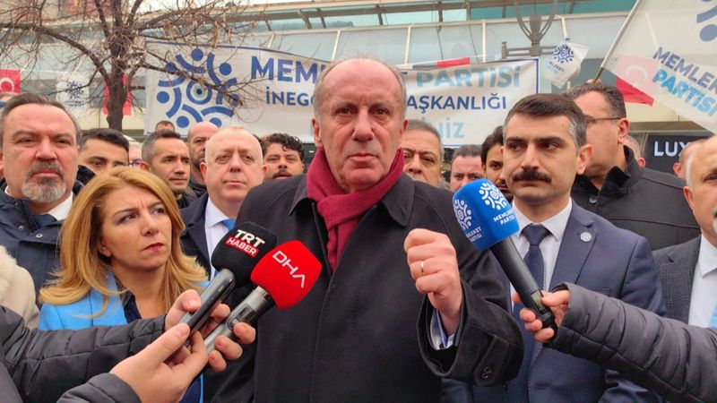 Muharrem İnce: 6’lı masa sekreter arıyor