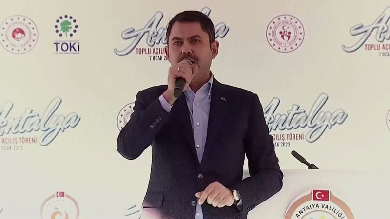 Murat Kurum: Gayemiz büyük ve güçlü Türkiye inşa etmek