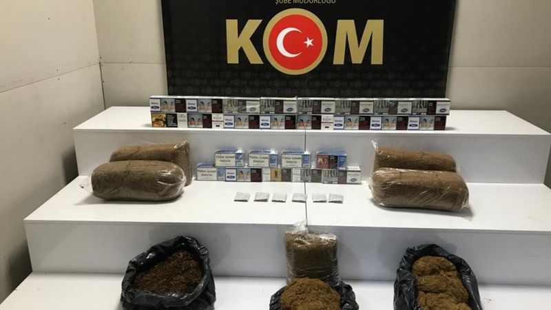 Samsun'da kaçak sigara operasyonu