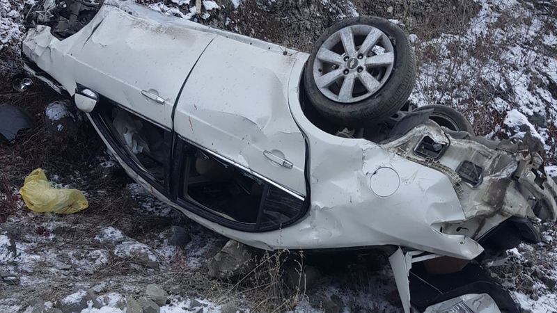 Giresun'da gizli buzlanma kazası: 6 yaralı 