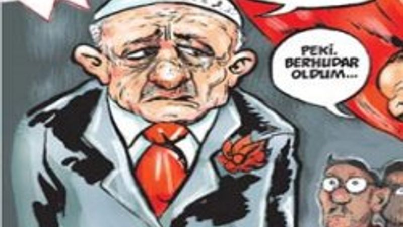 Fethullah Gülen Leman'a kapak oldu
