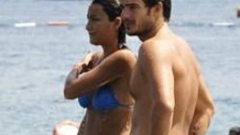 Gizem ve Hakan tatilde