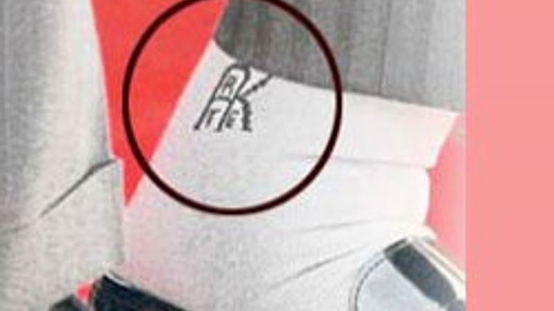 RTE markalı çorap giydi