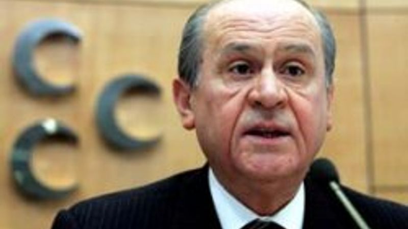 Devlet Bahçeli'nin dili sürçtü