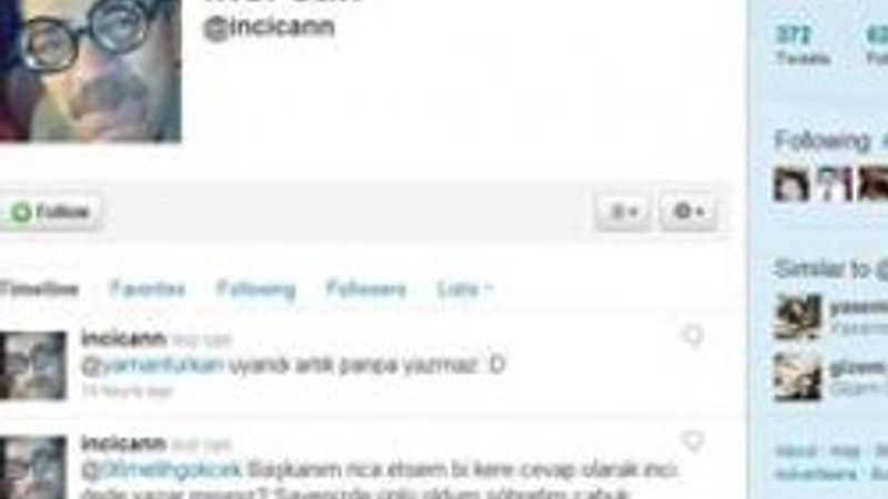 Melih Gökçek Twitter'da İnci Sözlük'ün oyununa geldi