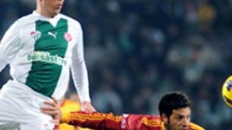 Bursaspor - Galatasaray maçı canlı yayını özeti