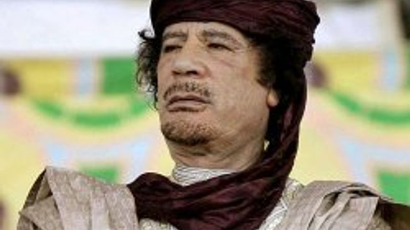 Kaddafi'nin izi bulundu