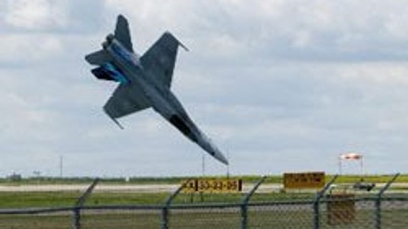 Konya'da askeri uçak düştü