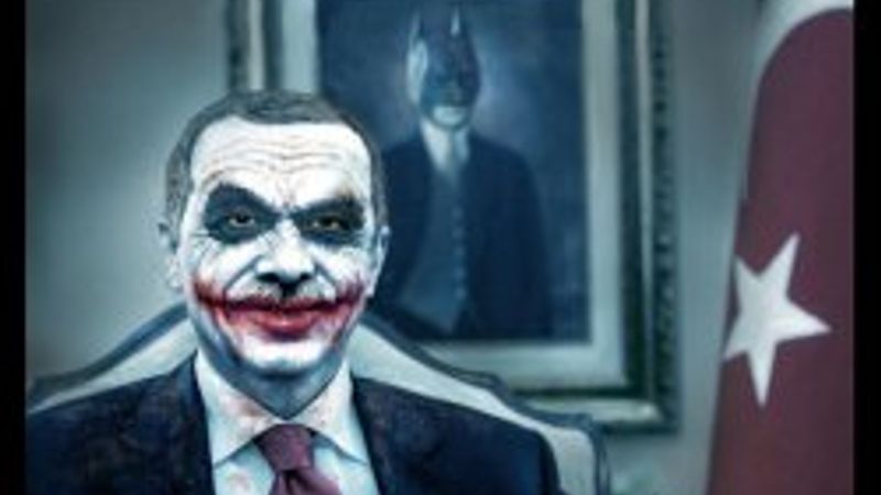 Jokerli Atatürk'lü Erdoğan karikatürü kızdıracak