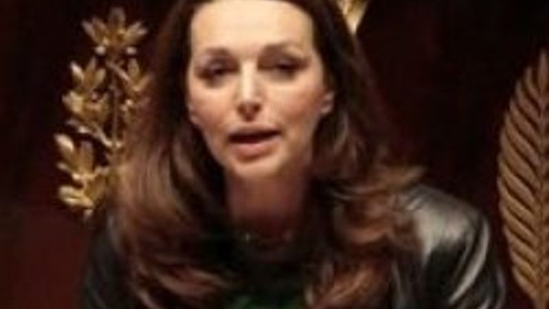 Soykırımı inkar yasasına deri ceketle geldi