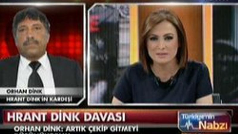 Hrant Dink’in kardeşi: Çekip gitmek istiyorum - İzle