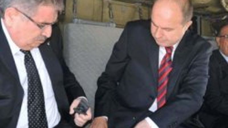 Atalay ve Şahin komutanlardan bilgi aldı