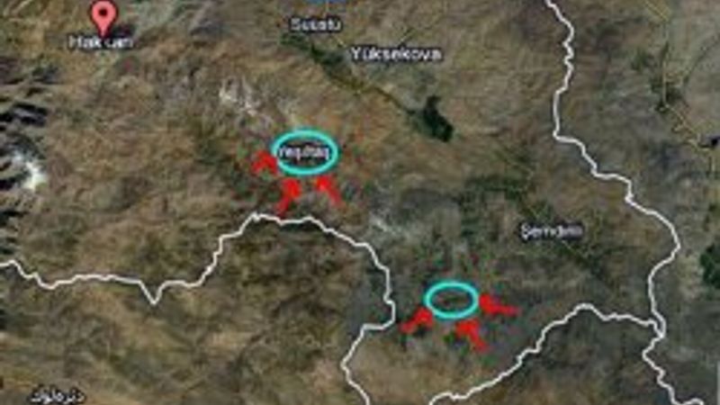 PKK'lılar silahları önceden sokmuş