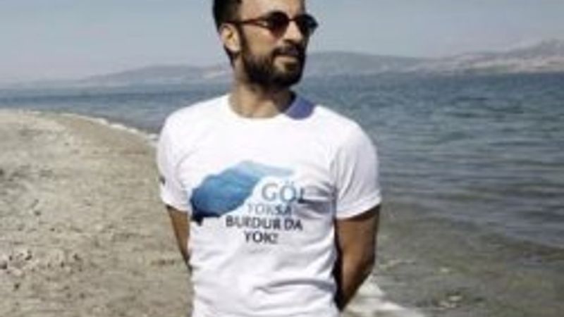 Tarkan Burdur Gölü'nün kurumasına dikkat çekti
