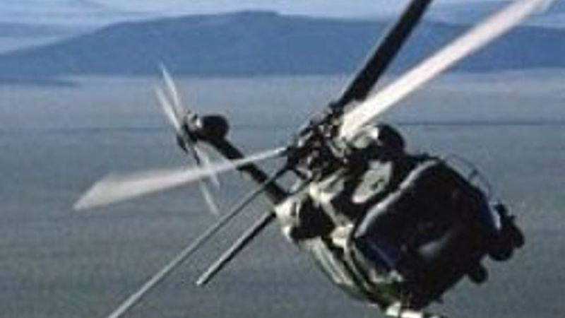 Hakkari'den havalanan askeri helikopter düştü