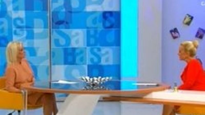 Saba Tümer kendi kendisiyle program yaptı - Video