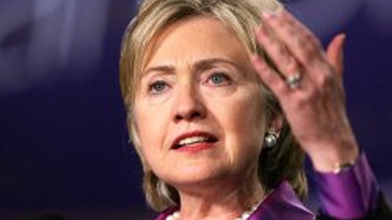 Hillary Clinton'dan bir garip açıklama