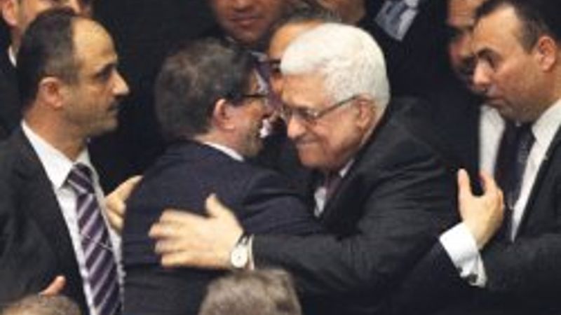 Başbakan'ın sözleri Mahmud Abbas'ı ağlattı