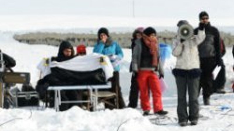 Benim İçin Üzülme dizisi -30 derecede çekiliyor