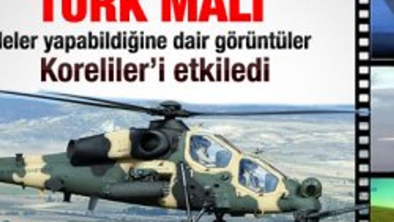 Milli helikopterimiz parmak ısırtıyor