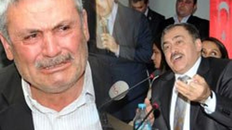 Bakan Eroğlu'na kızan vatandaş ağladı