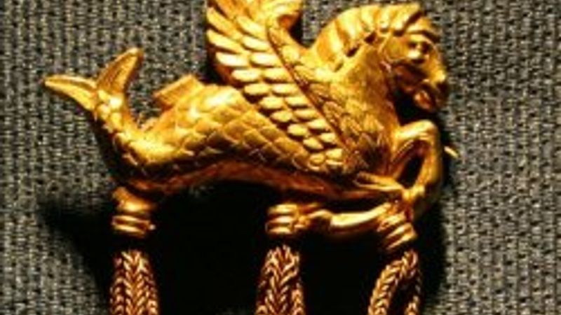 Kanatlı Denizatı broşu nedir