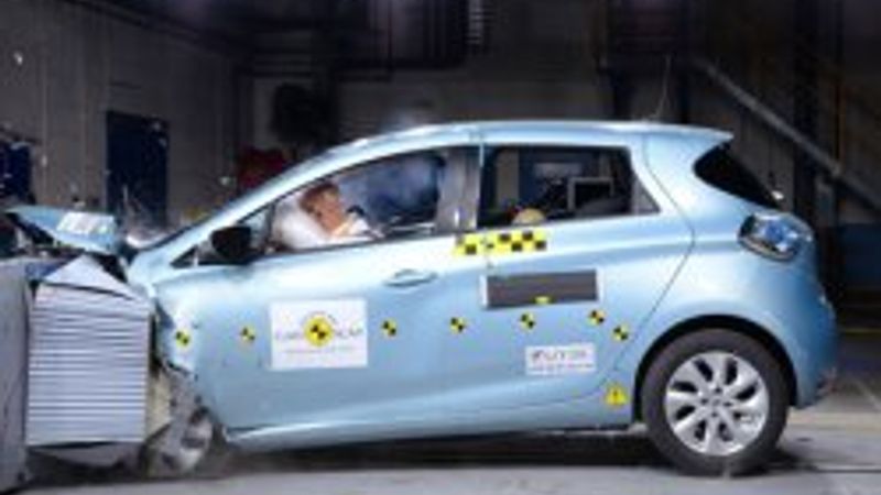 Renault ZOE'ye EuroNCAP'tan 5 yıldız
