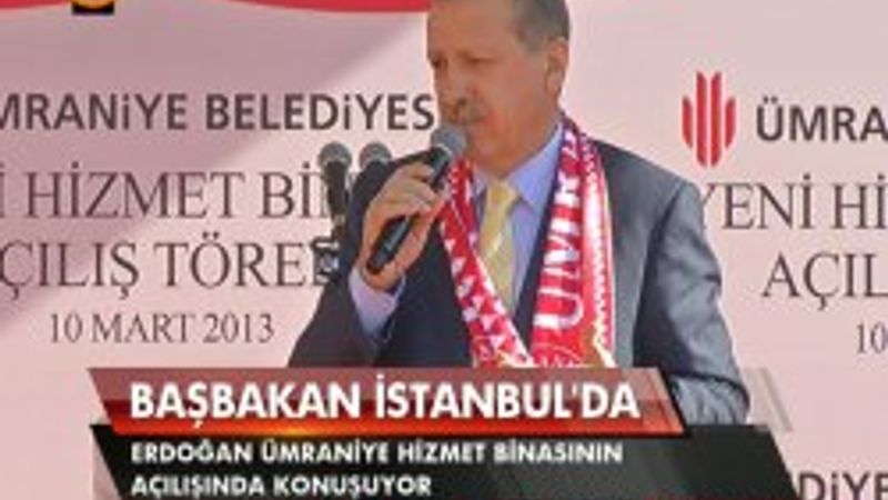 Erdoğan'ın Ümraniye'deki toplu açılış konuşması
