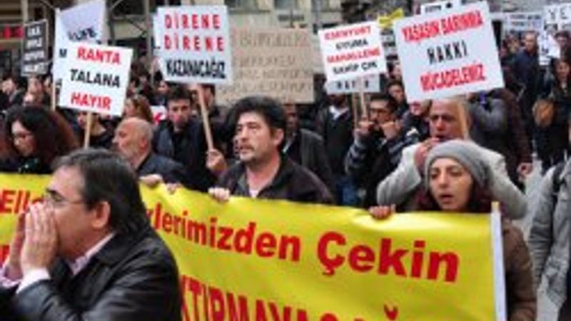 Esenyurt Mağdurları Taksim'den seslendi