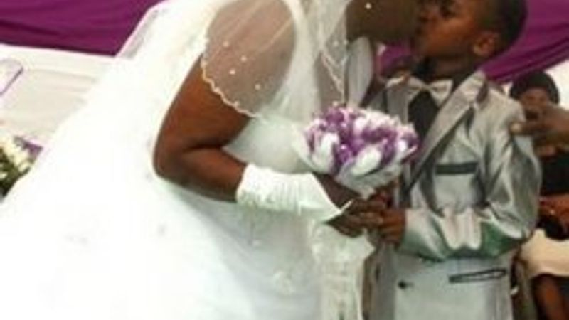 8 yaşındaki çocuğa 61'lik gelin