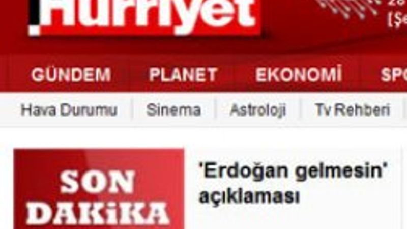 İsrail yalanı Hürriyet'te son dakika
