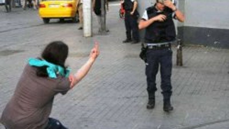 Gezi Parkı eylemcisinden ilginç tepki