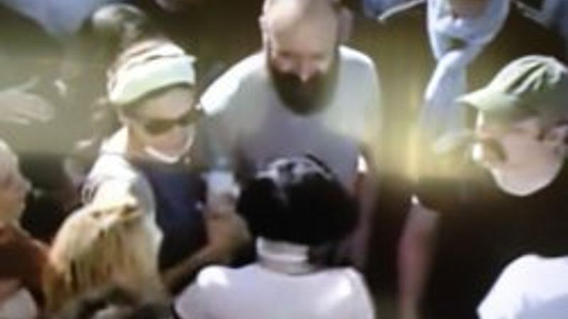 Halit Ergenç de Taksim'e çıktı