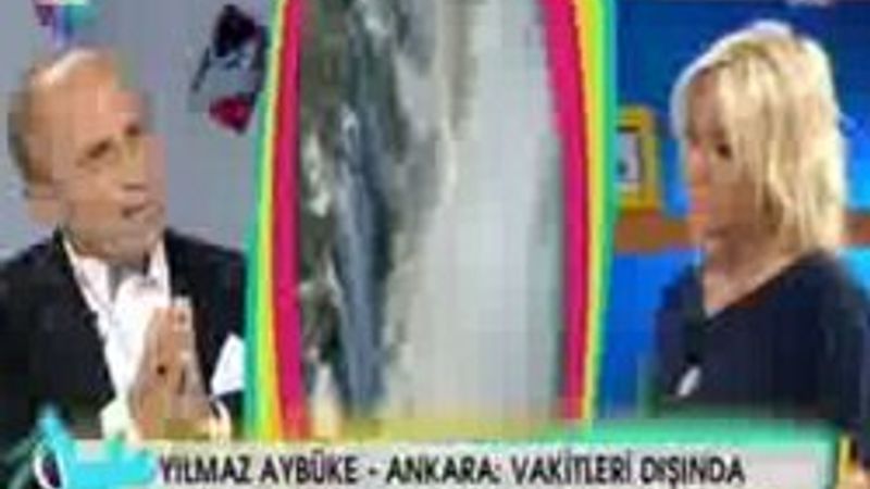 Öztürk hükümeti  eleştirdi program reklamdan dönmedi