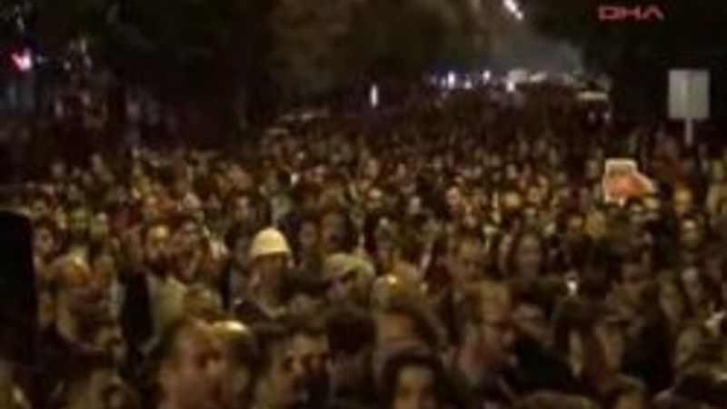Eskişehir'de Gezi protestosu