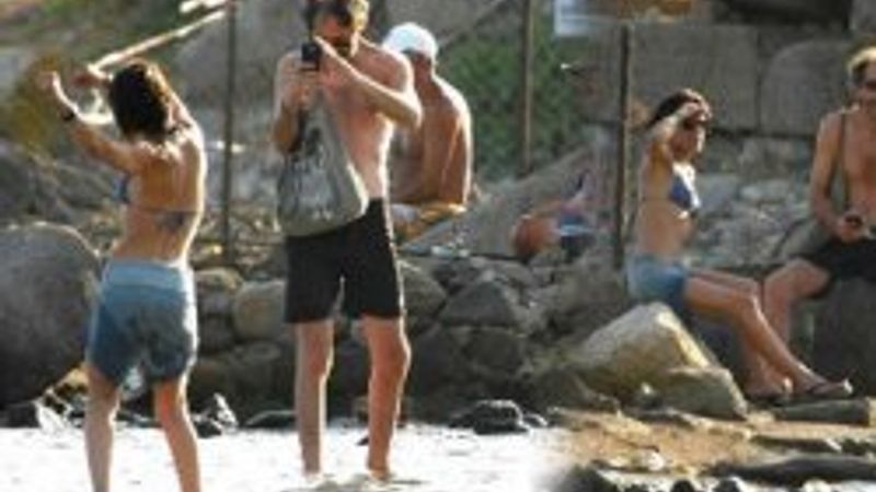 Levent Can ve Gülay Özdem tatilde