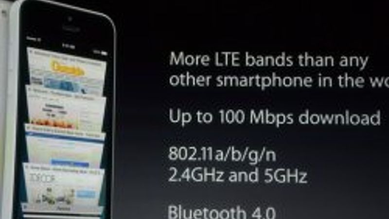 Plastik iPhone 5C tanıtıldı