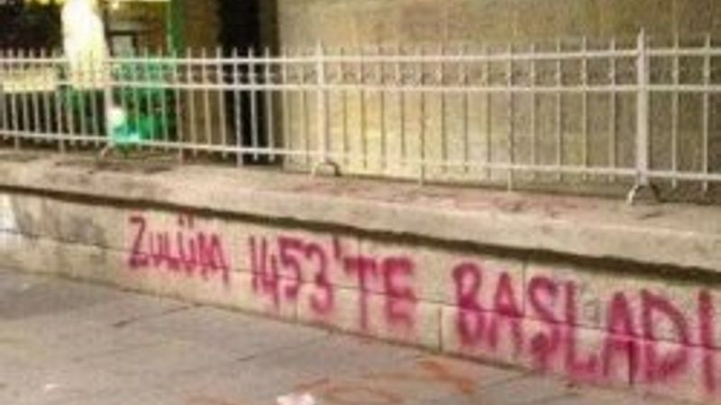 Kadıköy'de Zulüm 1453'te başladı yazılaması