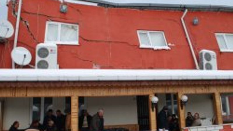 Bina yıkıldı yıkılacak ancak okeye devam