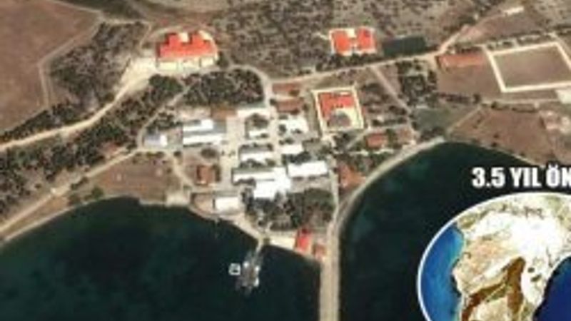 Google'dan İmralı haritası açılımı