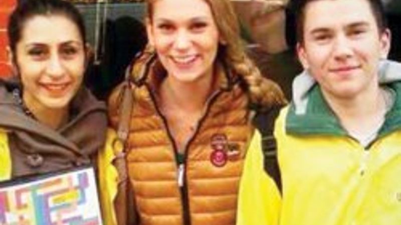 Gönüllü destekçi Farah Zeynep Abdullah