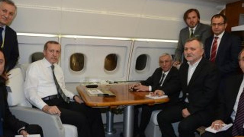 Başbakan Berlin dönüşü uçakta konuştu