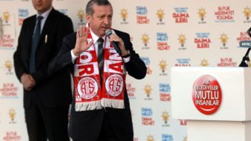 Başbakan Erdoğan'ın Antalya mitingi