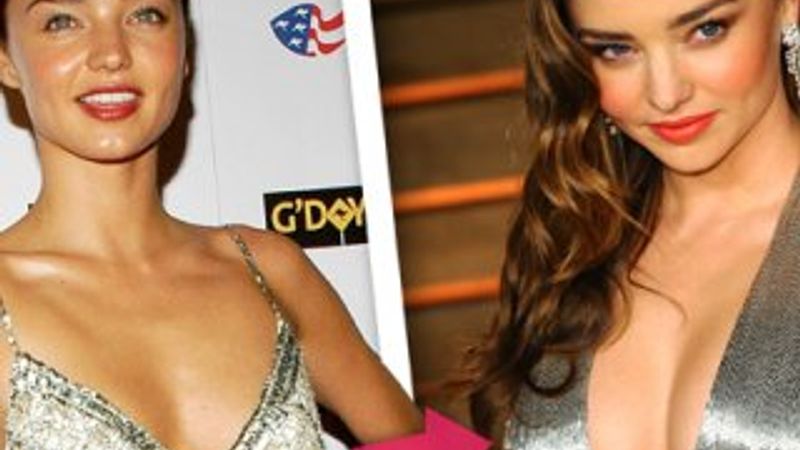 Miranda Kerr'in boşanınca göğüsleri büyüdü