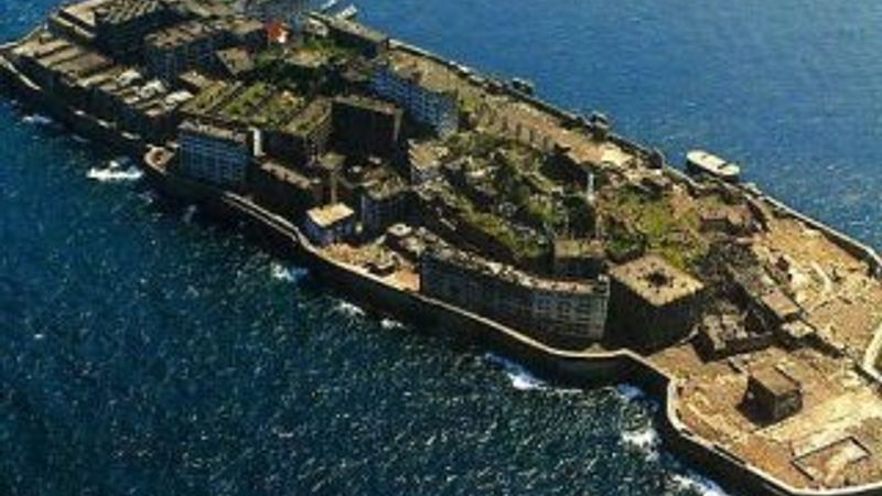 Yıllar önce terkedilen hayalet ada