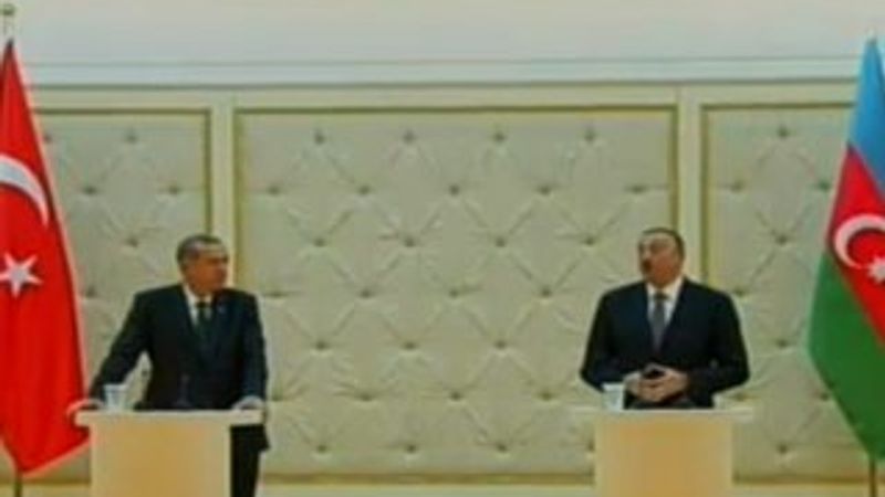 Erdoğan-Aliyev ortak basın toplantısı