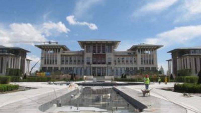 Yeni Başbakanlık binasının içinden ilk görüntüler