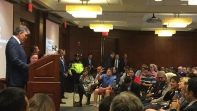 Harvard'da Gül'ü kızdıran Gezi Parkı sorusu